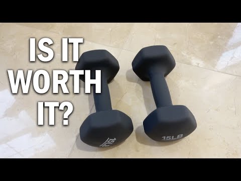 Are neoprene dumbbells good?