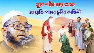 জান্নাত থেকে পাঠানো পাথর চুরির ঘটনা।মুফতি নাসির উদ্দিন আনসারী ওয়াজ 2024 Mufti Nasir uddin Ansari waz