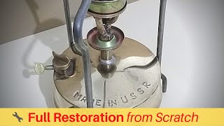 Restoration of antique kerosene stove