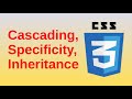 Cascading, specificity and inheritance - Basic CSS3 Fast
