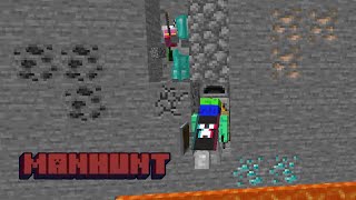 Minecraft speedrunner vs 2 hunters manhunt extrém