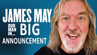 James May Has Some BIG News! | Prime Video #Short