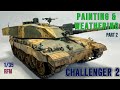 PAINTING & WEATHERING - CHALLENGER 2 - 1/35 - RFM