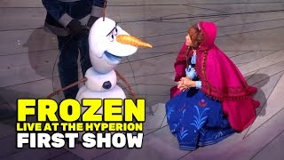 "Frozen - Live at the Hyperion" FULL first public performance at Disney California Adventure