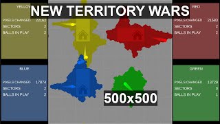 Massive 500x500 Territory War - Marble Race