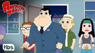 The Smiths Get Rid of Their Boring Neighbors (Clip) | American Dad | TBS