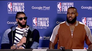 LeBron and AD: "We'll Be Better In Game 2"