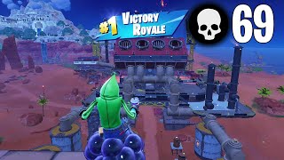 69 Elimination Solo vs Squads Wins (Fortnite Chapter 5 Season 3 Ps4 Controller Gameplay)