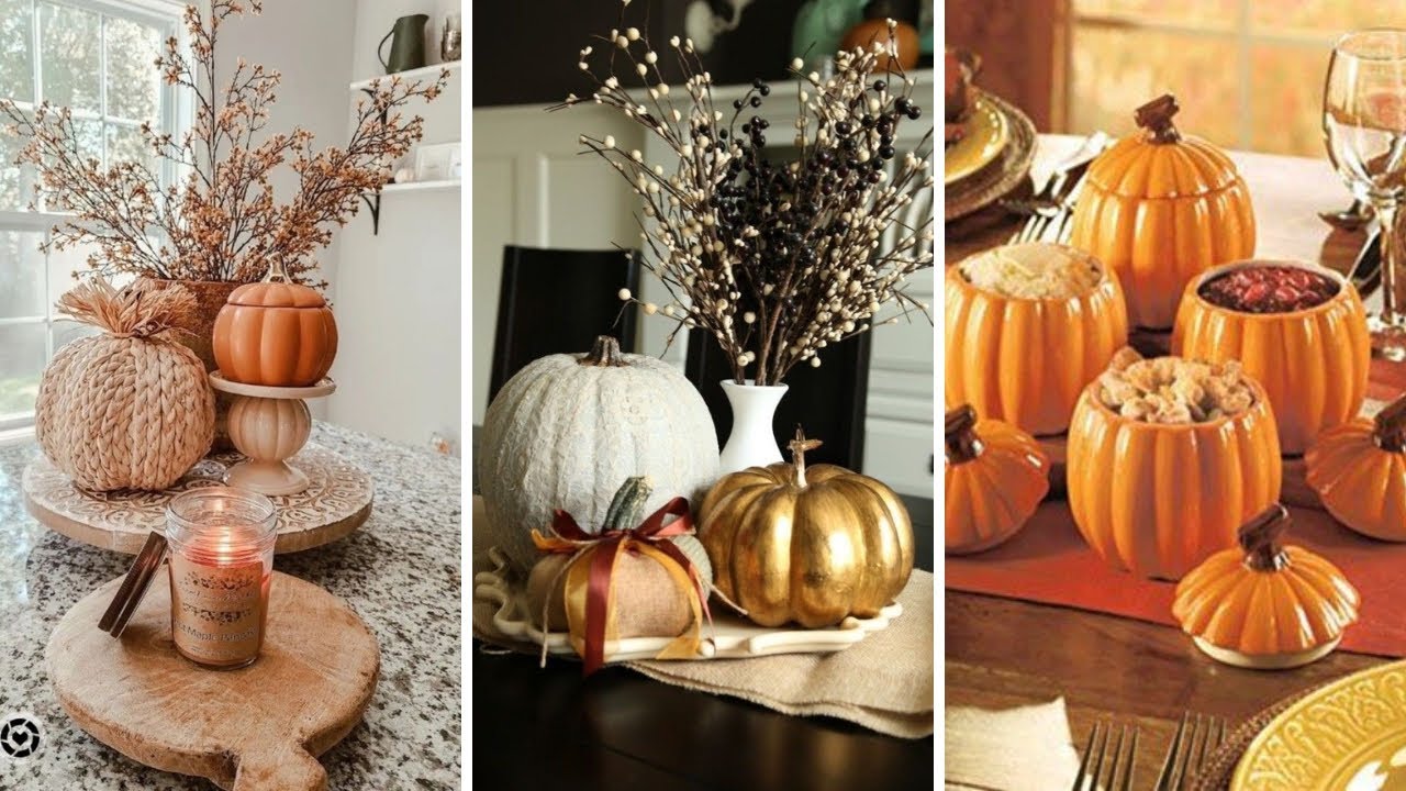 Fall Pumpkin Kitchen Decor Ideas Youtube