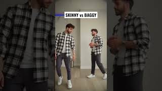 BAGGY Pants versus SKINNY Pants - Part 2 #Shorts