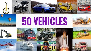 50 VEHICLES