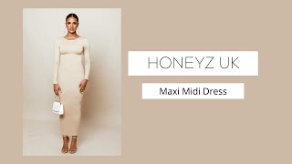 HONEYZ Conoured Maxi Dress