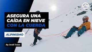 LA CUERDA | Asegura una caída en nieve