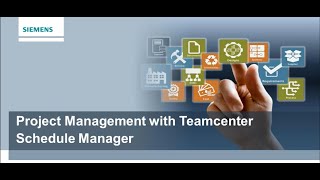 Introduction of Teamcenter Schedule Management.