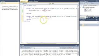 Visual Basic - Begginer Guide into Text Boxes, Labels, Buttons and Text Property