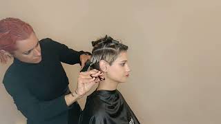 TUTORIAL - Taglio Moda Corto Donna Undercut