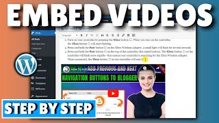 How to Embed Videos in WordPress Blog Posts (New Update)