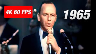 Frank Sinatra - Fly Me To The Moon 1965 Live (Colorized 4K 60 fps)