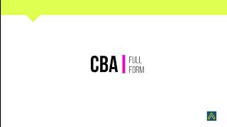 Full Form Of CBA | Chat Shorthands