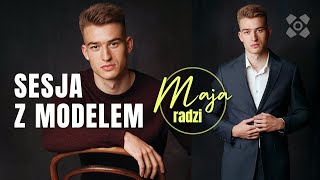 Maja radzi jak wykonać męski portret I Sesja z użyciem tylko jednej lampy #2