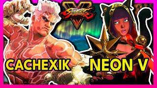 SFV 🥊 Cachexik (KAGE) VS Neon V (MENAT) 🥊 スト5  🥊 SF5 🥊 Street Fighter 5