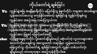 ကိုယ်တော်ရဲ့ချစ်ခြင်း || Lyrics || Myanmar Gospel Song 2025