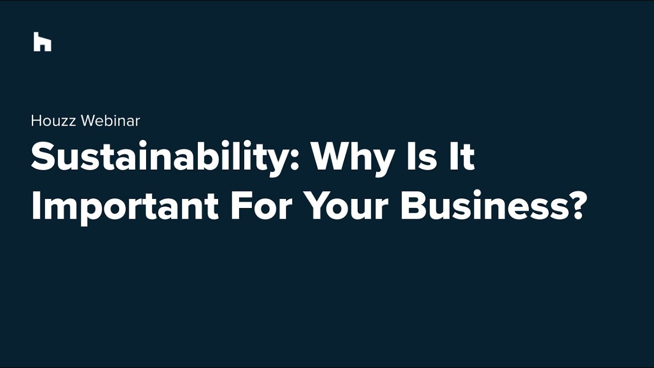 Sustainability: Why Is It Important For Your Business? - YouTube