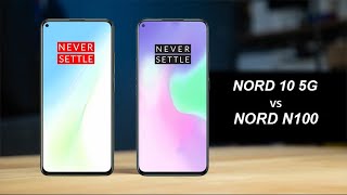 ONEPLUS NORD N10 5G VS ONEPLUS NORD N100 - What is Difference