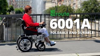 Eroute 6001A – Folding Electric Wheelchair – Quality Design