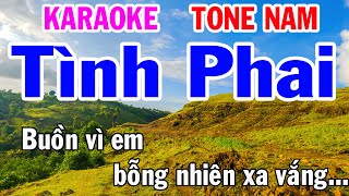 Karaoke Tình Phai Tone Nam Nhạc Sống gia huy beat