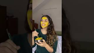 DIY Skin Care 🔅Turmeric / Haldi Besan Face Pack 🌟De Tan Face Mask | Glowing Skin