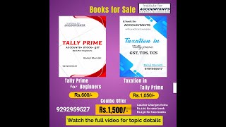 #tallyprime book #tallyprimetutorial