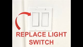 Replace Toggle Switch with Modern Rocker | Swap Light Switch | 'Load', 'Ground, and 'Line' Explained