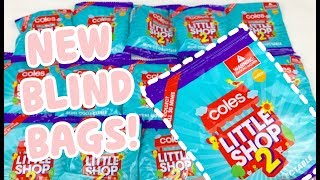 COLES LITTLE SHOP ARE BACK?! BIG SERIES 2 UNBOXING! | Coles Little Shop 2 and Collectors Case ♡