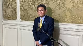 2024年10月9日　笠国対委員長　野党党首会談終了後ぶら下がり