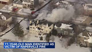 Elderly man killed in Naperville house fire identified by officials