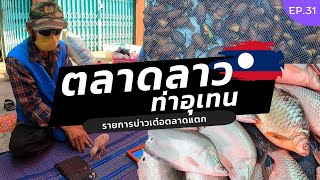 บ่าวเต๋อตลาดแตก | EP.31 ตลาดลาวท่าอุเทน พาไปเบิ่งปลาน้ำโขงใหญ่ แมงจีนูนใหญ่ ไก่มหัศจรรย์