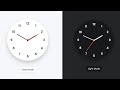 ⏰ Analog Clock UI with HTML, CSS & JS | Live Time #webdevelopment #CodeByGaurav