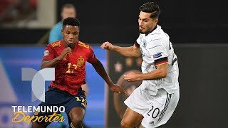 El celebrado debut de Ansu Fati con la Selección de España | Telemundo Deportes
