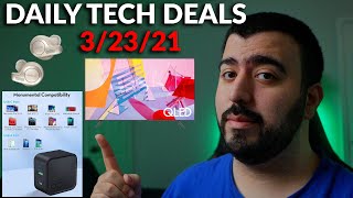 Daily Tech Deals & Mobile Deals - Tuesday 3/23/21 - Chargers, True Wireless Headphones, TVs & More