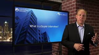 What is a buyer interview?