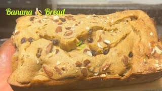 Homemade Banana Bread Recipe | Easy Banana Bread Recipe | Quick and easy way of making banana bread