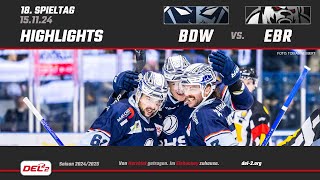 Game Highlights Spieltag 18: Blue Devils Weiden vs. Eisbären Regensburg