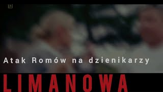 🔴 Limanowa Koszary Romowie spalanie odpadów , atak Romów na dziennikarzy