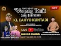 🔴LIVE WAYANG KULIT KI CAHYO KUNTADI Bt NIKEN SALINDRY & GARENG SEMARANG DI MAGETAN