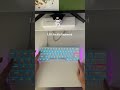 unboxing my first mechanical keyboard aula f3261 🫶🏻⌨️ so cute i love it keyboard unboxing