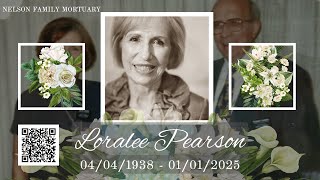 Loralee Pearson Funeral Service
