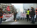 Protesters march in Paris against pension reform | AFP