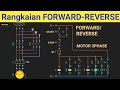 CARA MEMBUAT DIAGRAM FORWARD REVERSE MOTOR 3PHASE(#TEKNIK LISTRIK/#PAGERUNGAN BESAR/#SMK).