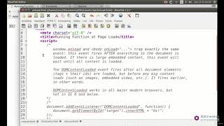 Running Script at Page Load in JavaScript
